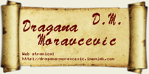 Dragana Moravčević vizit kartica